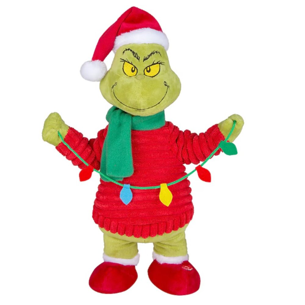 Grinch 15-in Dr. Seuss The Animatronic Plush Toy